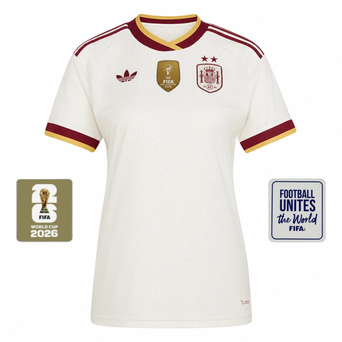 Camiseta España Mujer Segunda Equipación 26 - Campeones del Mundo