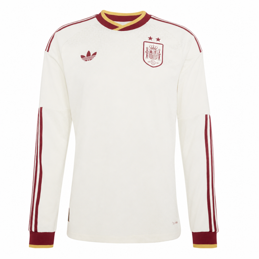 Camiseta España Hombre Segunda Equipación Manga Larga 26