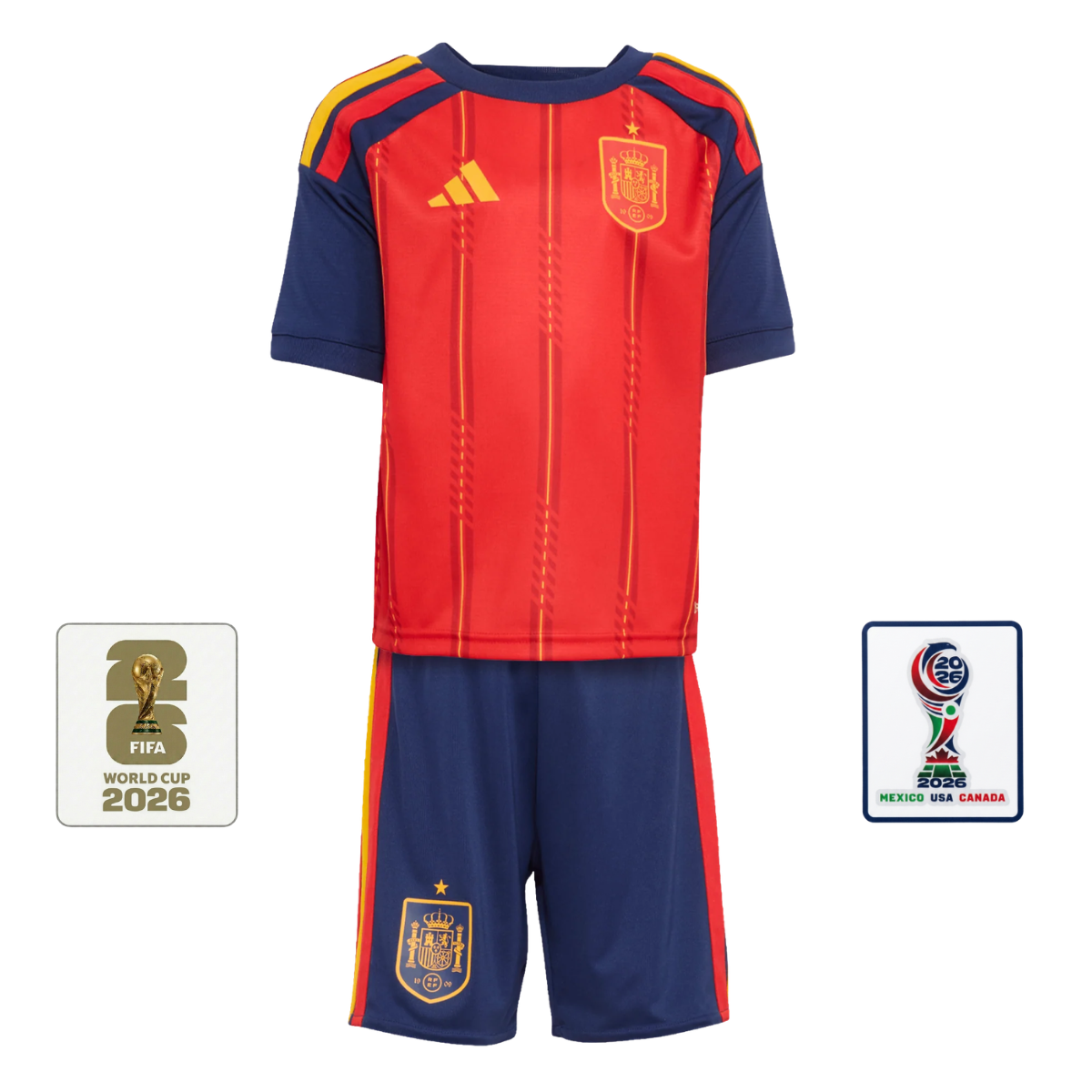 Conjunto de Niños España Primera Equipación 26