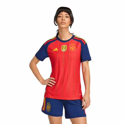 Camiseta España Mujer Primera Equipación autentich 26 - Campeones del Mundo