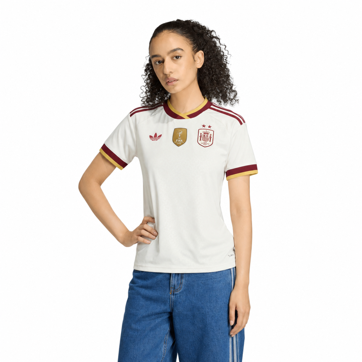 Camiseta España Mujer Segunda Equipación 26 - Campeones del Mundo