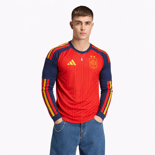 Camiseta España Hombre Primera Equipación Manga Larga 26