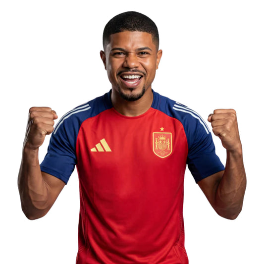 Camiseta España Hombre Entrenamiento Rojo 26