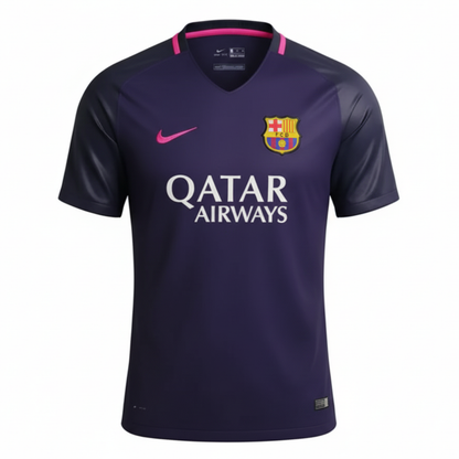 Camiseta Barcelona Segunda Equipación Retro 16/17