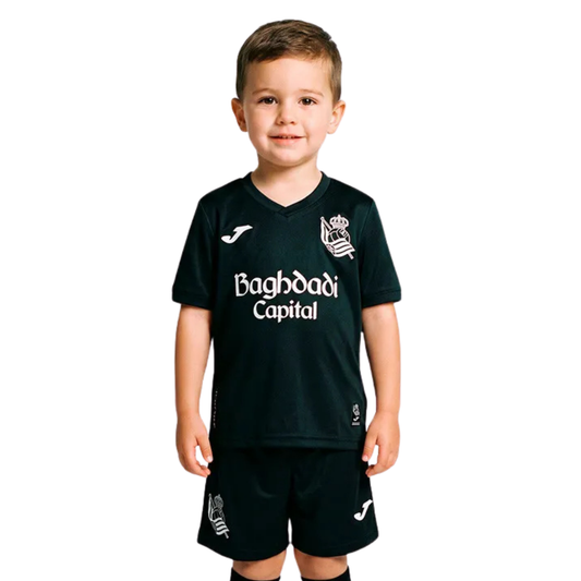 Conjunto de Niños Real Sociedad Segunda Equipación 26/27