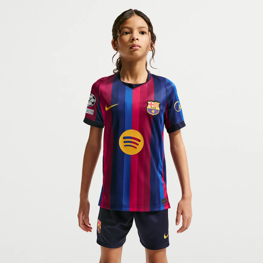 Conjunto de Niños Barcelona Primera Equipación 26/27