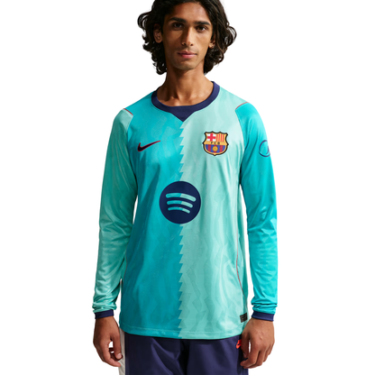 Camiseta Barcelona Tercera Equipación Manga Larga 26/27