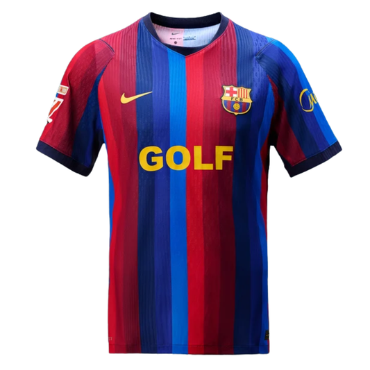 Camiseta Barcelona x GOLF Primera Equipación autentich 26/27