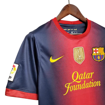Camiseta Barcelona Primera Equipación Retro 12/13 - Campeón del Mundo 2011