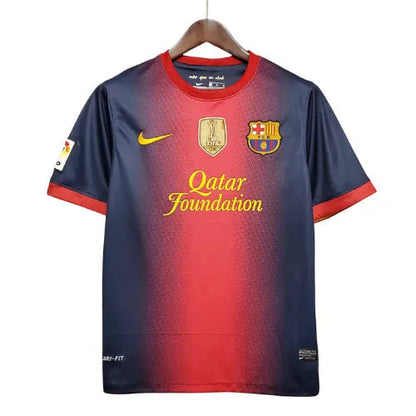 Camiseta Barcelona Primera Equipación Retro 12/13 - Campeón del Mundo 2011