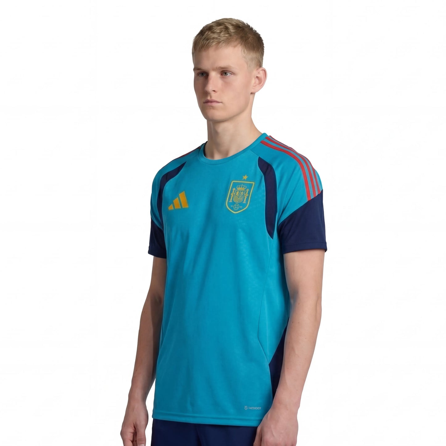 Camiseta España Hombre Entrenamiento Aqua 26