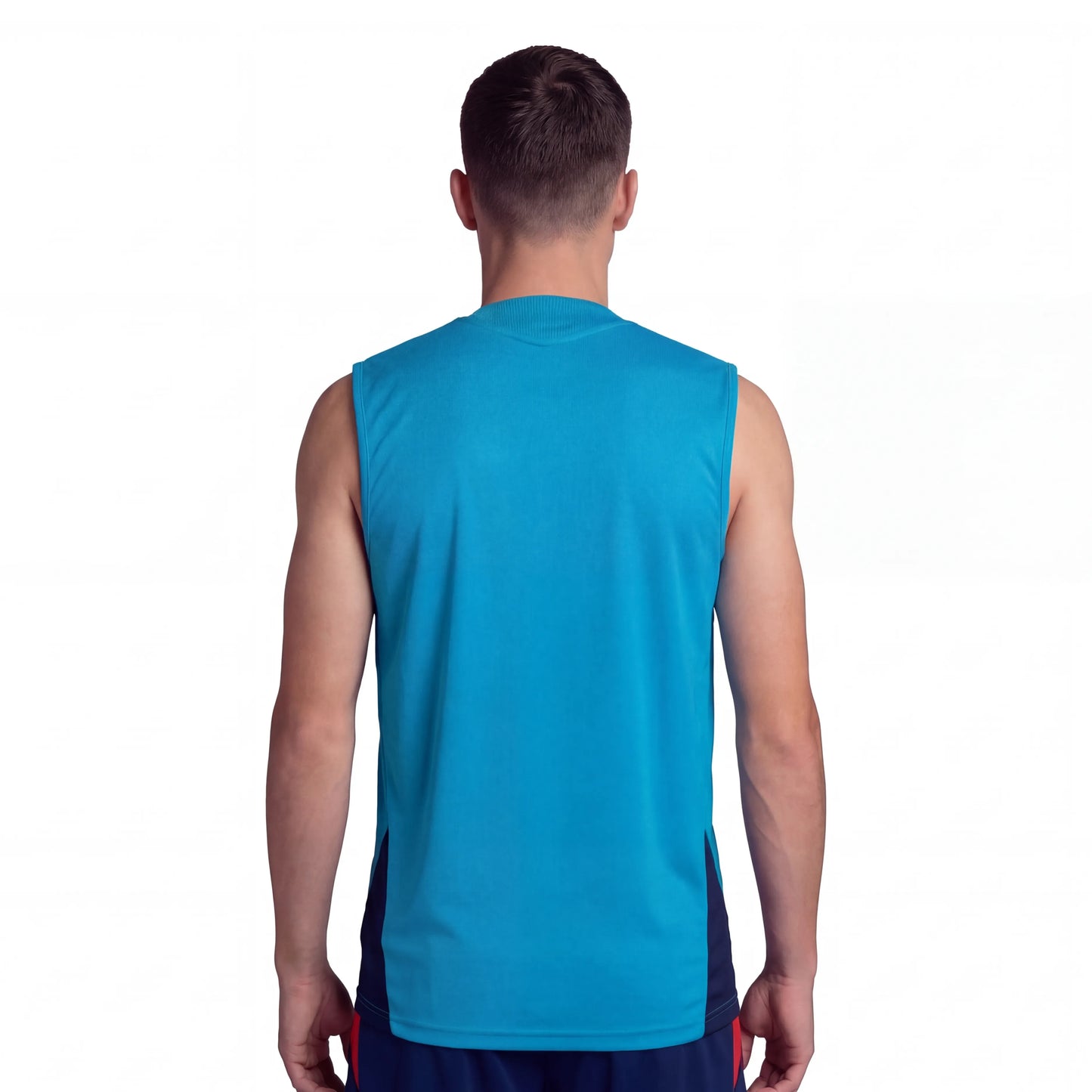 Camiseta España Hombre Entrenamiento Sin Mangas Aqua 26