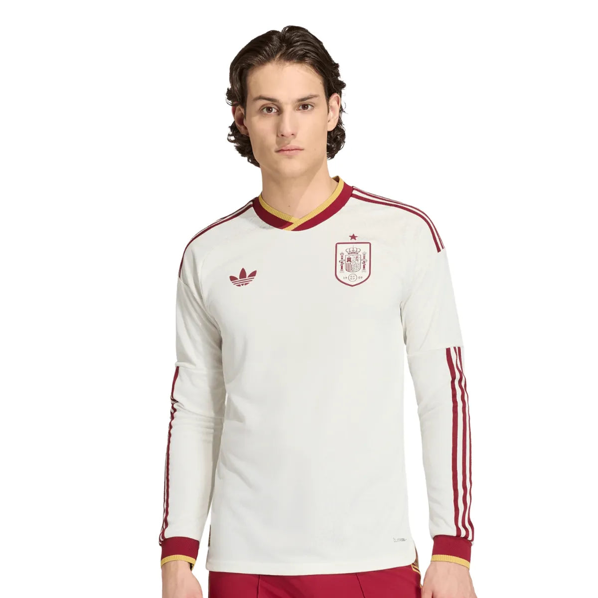 Camiseta España Hombre Segunda Equipación Manga Larga 26