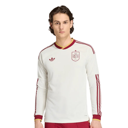 Camiseta España Hombre Segunda Equipación Manga Larga 26