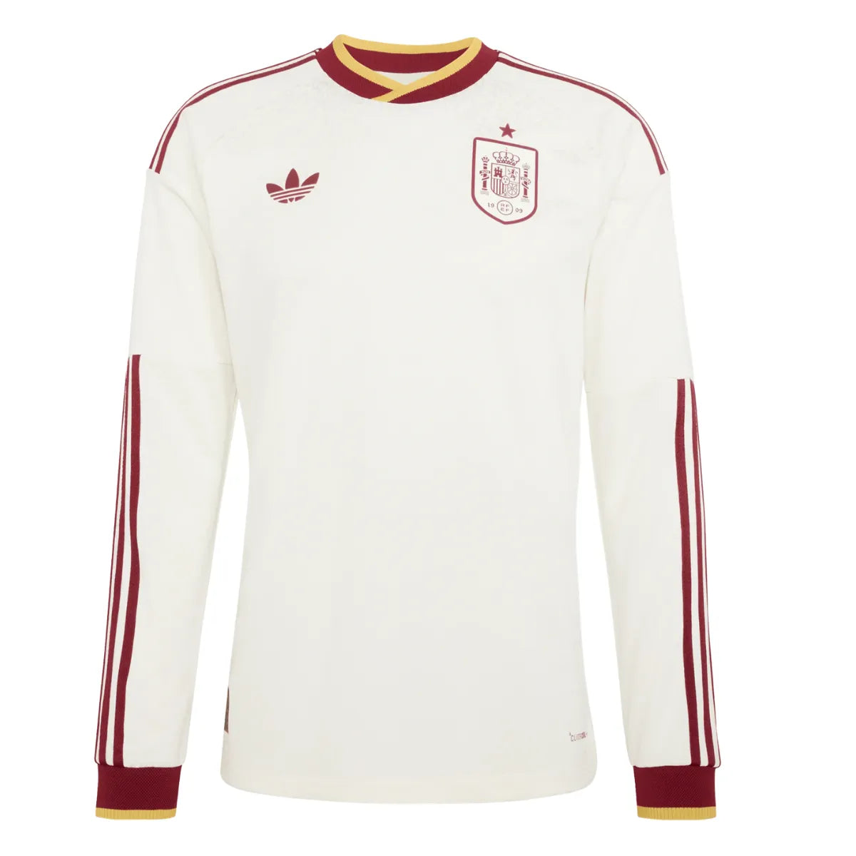 Camiseta España Hombre Segunda Equipación Manga Larga 26