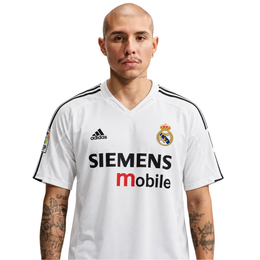Camiseta Real Madrid Primera Equipación Retro 04/05