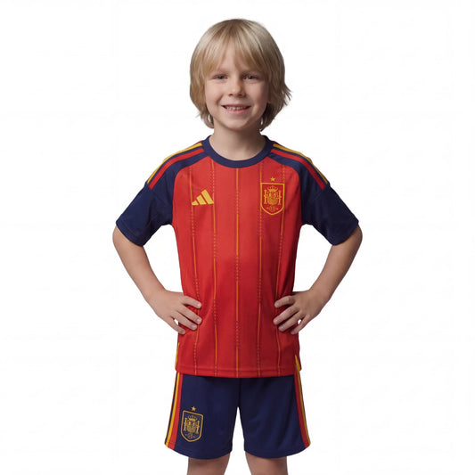 Conjunto de Niños España Primera Equipación 26