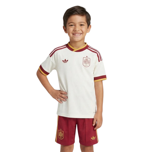 Conjunto de Niños España Segunda Equipación 26