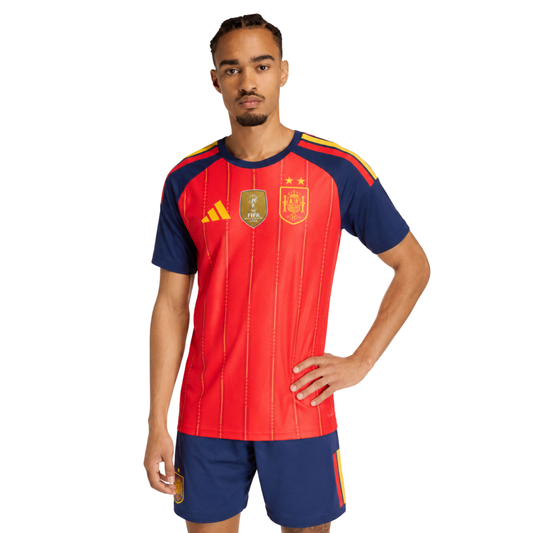 Camiseta España Hombre Primera Equipación autentich 26 - Campeones del Mundo