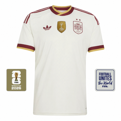 Camiseta España Hombre Segunda Equipación 26 - Campeones del Mundo