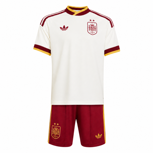 Conjunto de Niños España Segunda Equipación 26