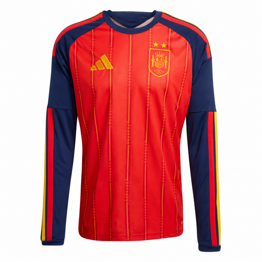 Camiseta España Hombre Primera Equipación Manga Larga 26