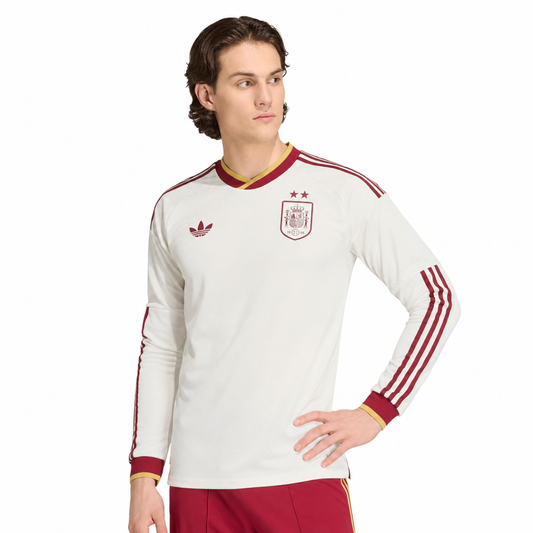 Camiseta España Hombre Segunda Equipación Manga Larga 26