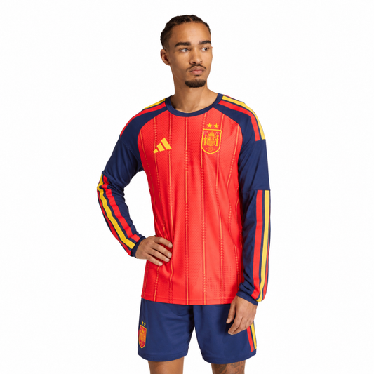 Camiseta España Hombre Primera Equipación Manga Larga autentich 26