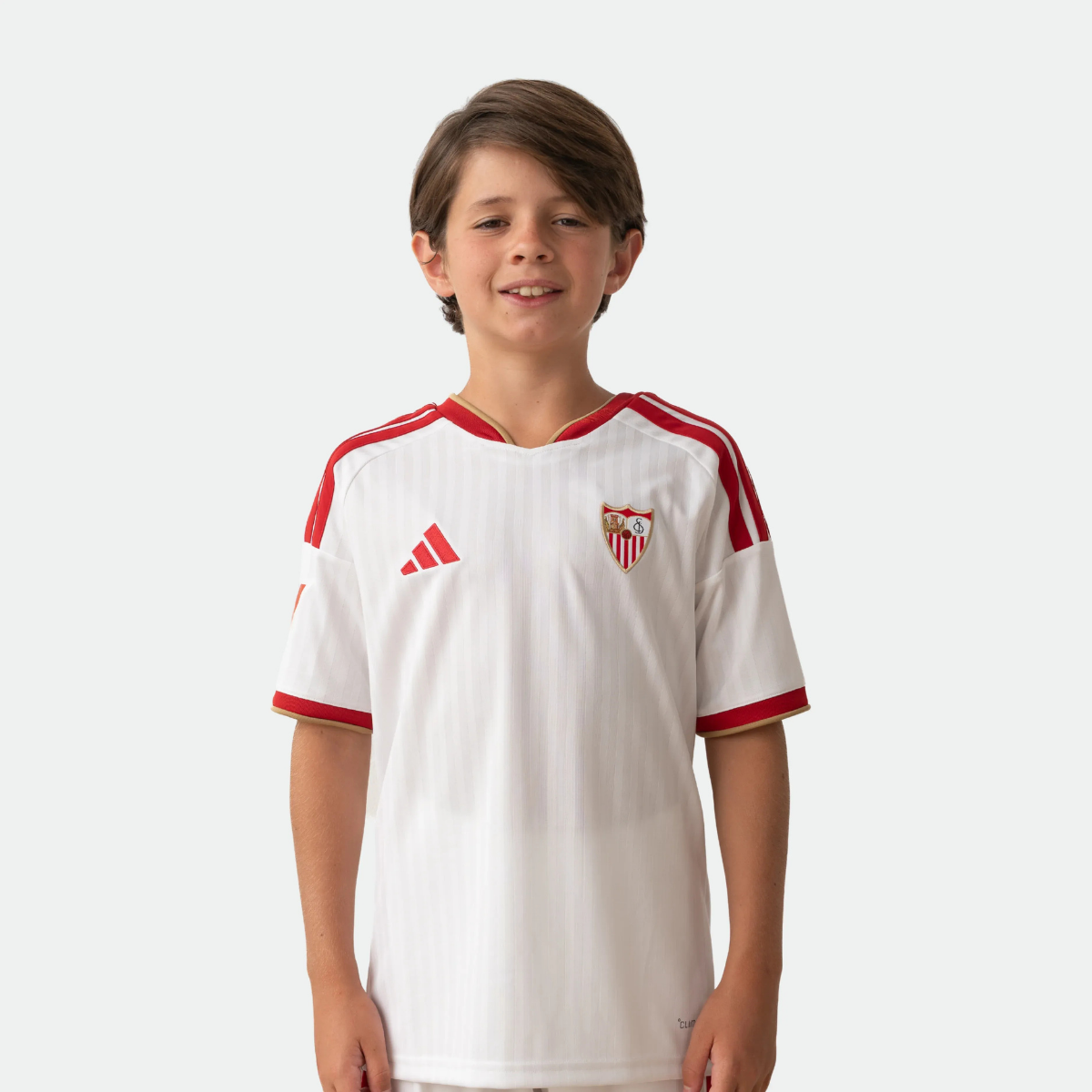 Conjunto de Niños Sevilla Primera Equipación 26/27