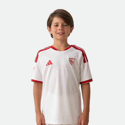 Conjunto de Niños Sevilla Primera Equipación 26/27