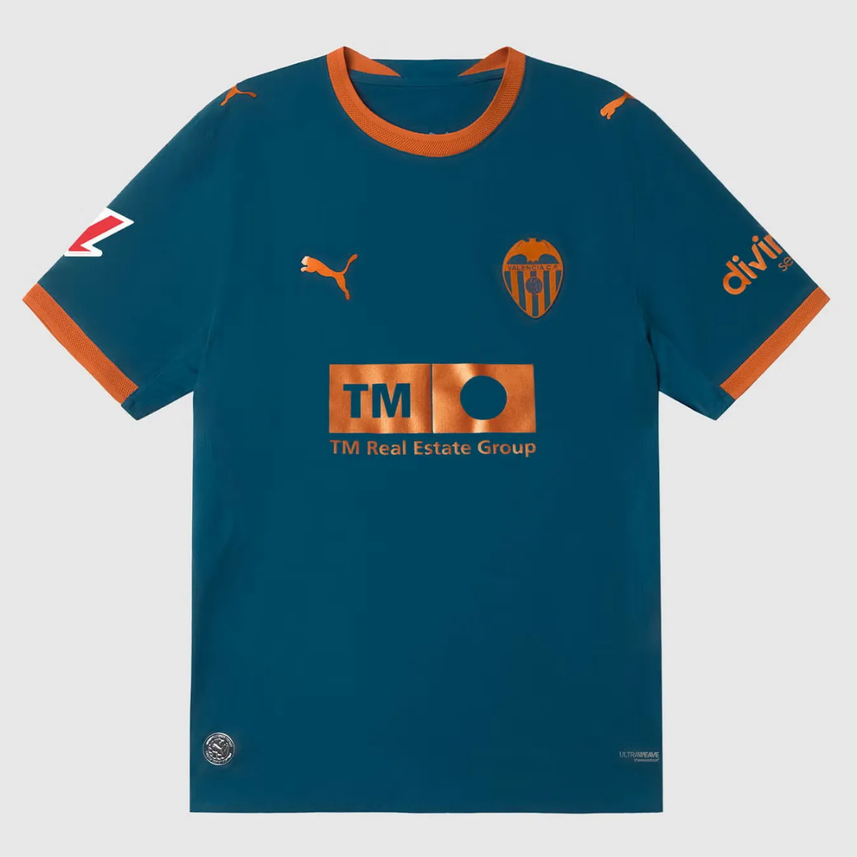 Camiseta Valencia Segunda Equipación autentich 26/27