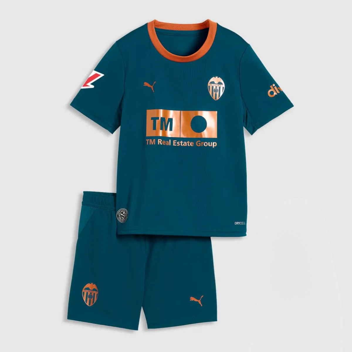 Conjunto de Niños Valencia Segunda Equipación 26/27