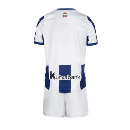Conjunto de Niños Real Sociedad Primera Equipación 26/27