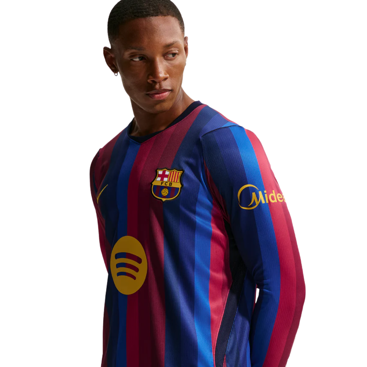 Camiseta Barcelona Segunda Equipación Manga Larga 26/27