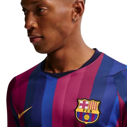 Camiseta Barcelona Segunda Equipación Manga Larga 26/27