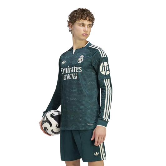 Camiseta Real Madrid Segunda Equipación Manga Larga 26/27
