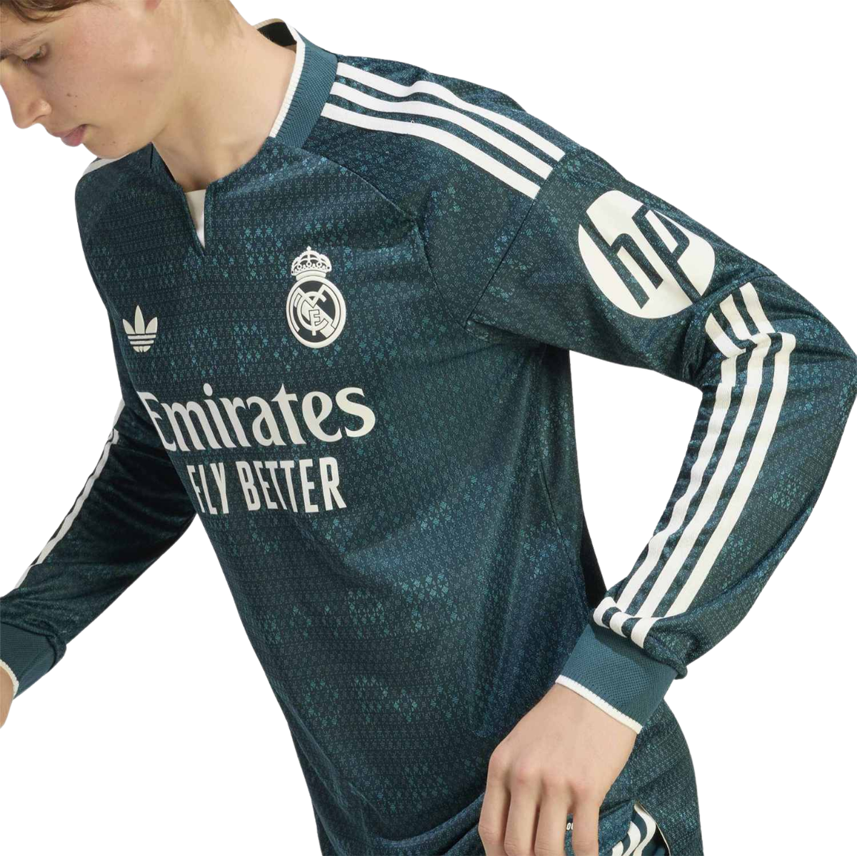 Camiseta Real Madrid Segunda Equipación Manga Larga 26/27
