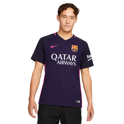 Camiseta Barcelona Segunda Equipación Retro 16/17