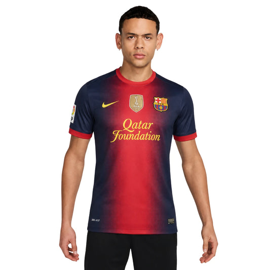 Camiseta Barcelona Primera Equipación Retro 12/13 - Campeón del Mundo 2011