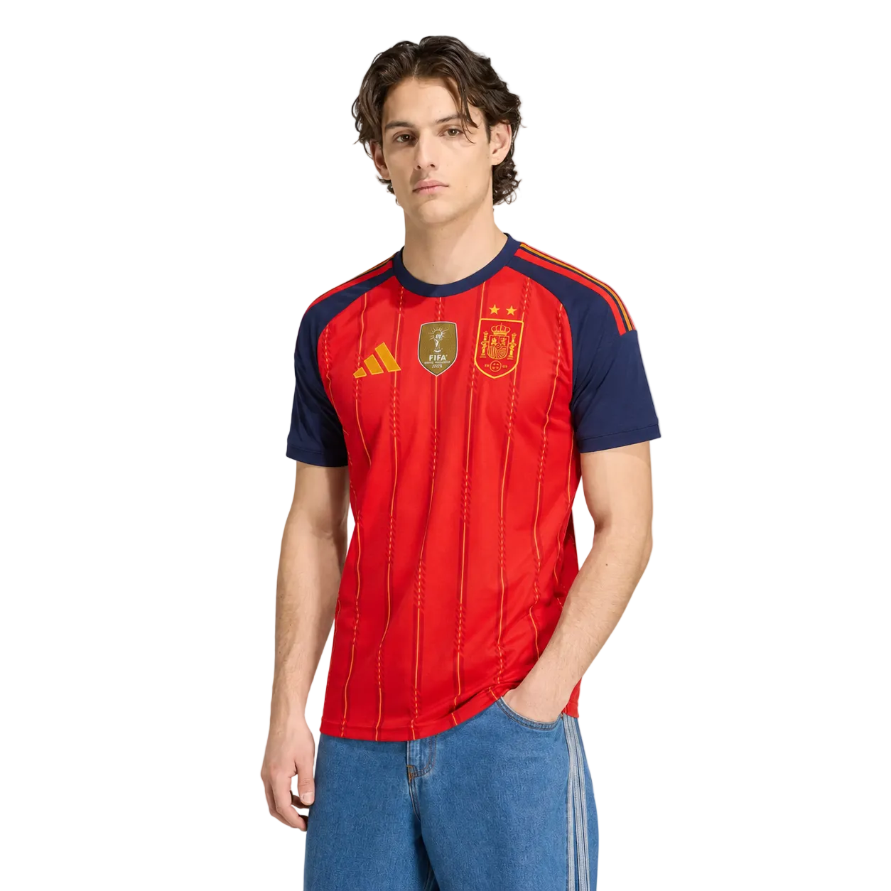 Camiseta España Hombre Primera Equipación 26 - Campeones del Mundo