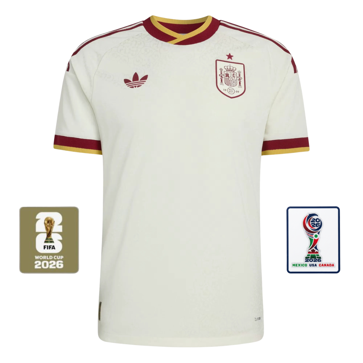 Camiseta España Hombre Segunda Equipación autentich 26