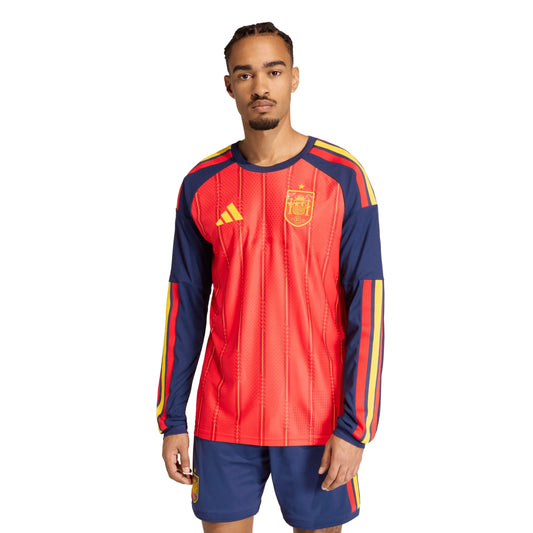 Camiseta España Hombre Primera Equipación Manga Larga autentich 26