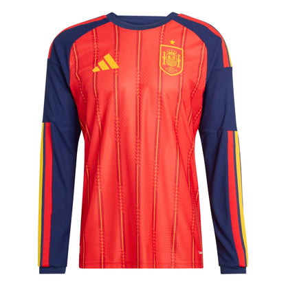 Camiseta España Hombre Primera Equipación Manga Larga autentich 26