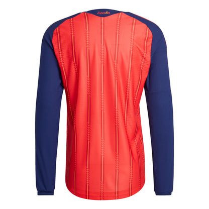 Camiseta España Hombre Primera Equipación Manga Larga autentich 26