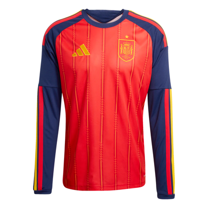 Camiseta España Hombre Primera Equipación Manga Larga 26